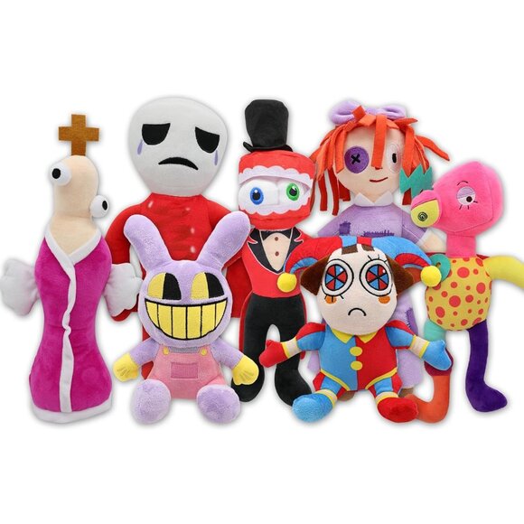 🆕 New Digital Circus Plush Amazing Pomni Jax Birthday Christmas Adults Toy Gift - Picture 4 of 7